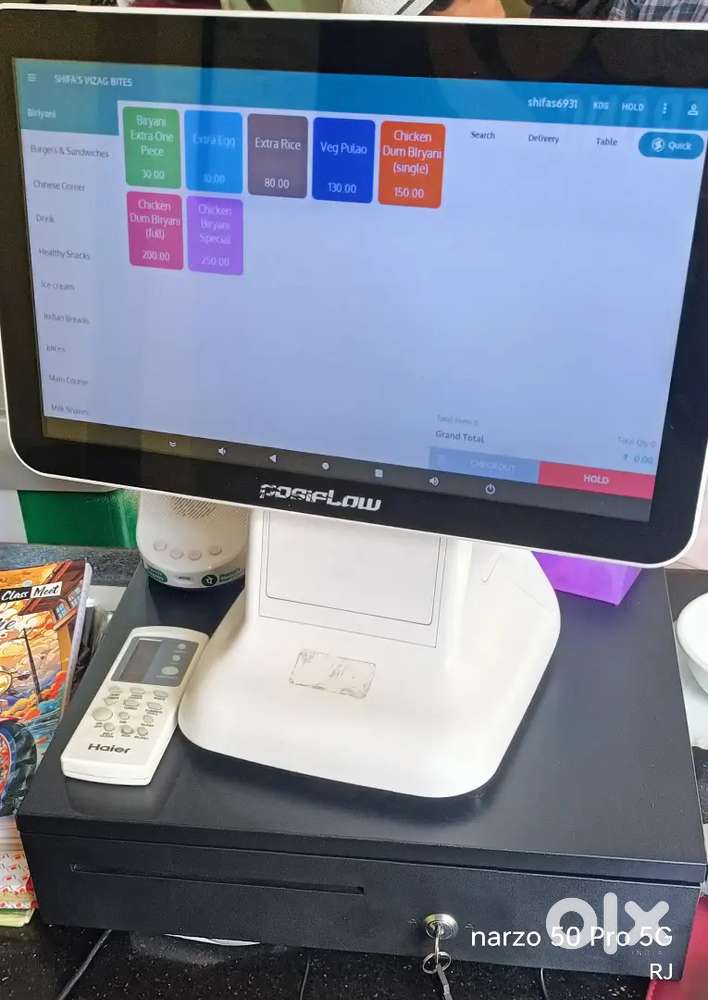 Billing machine