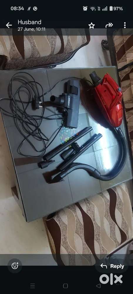 Garment Steamer and vaccum cleaner