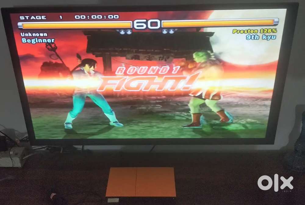 PS2 with 2 controller and games