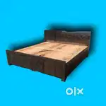 BRAND NEW DOUBLE BED WITH BOX(vntK)