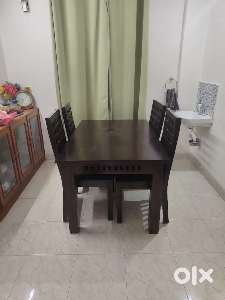 4 seater dining set sheesham wood