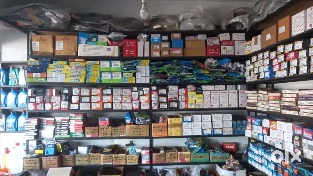 Two wheelar spare sparts and workshop sale