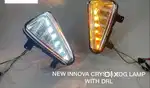 Innova Crysta type 2 fog lights drl with matrix indicators