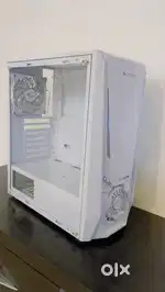 Zebronics white cabinet gaming rgb