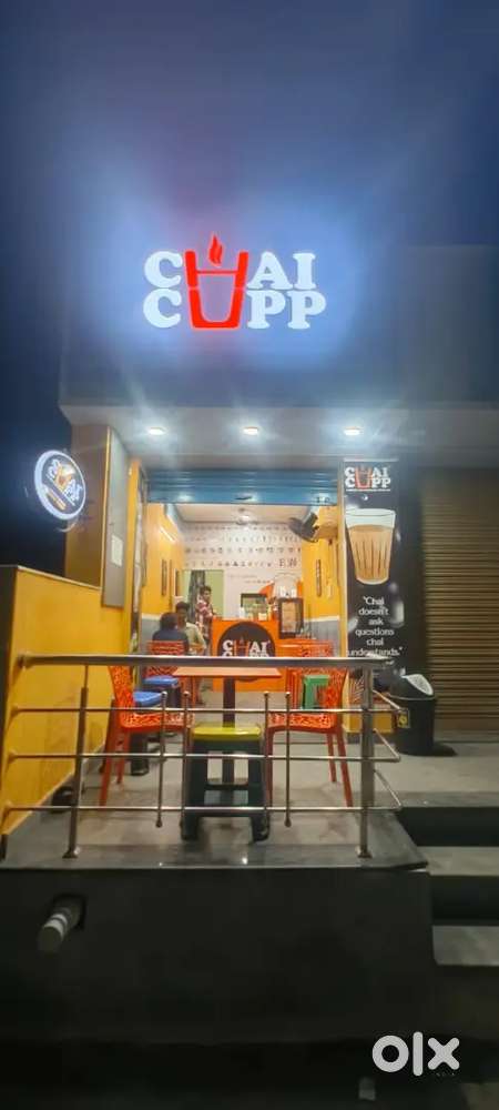 Sale full furnished cafe