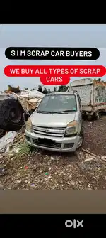 We take scrap cars