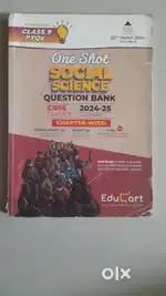 Social science book for class 9.