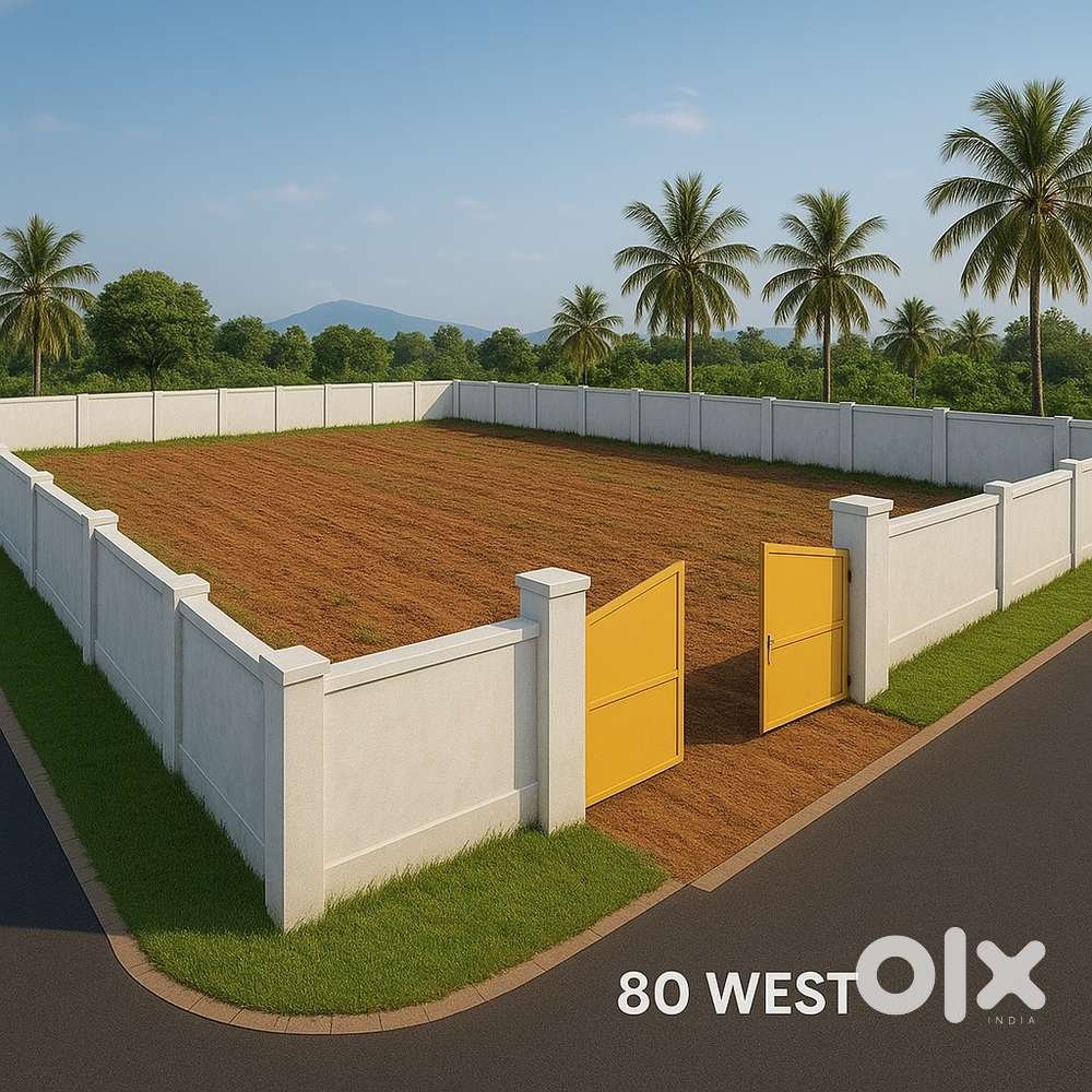 West-Facing Commercial Plot for Sale. Ready to Build Plot Clear title