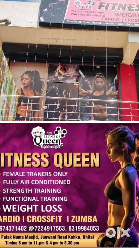 The fitness Queen only for ladies gym