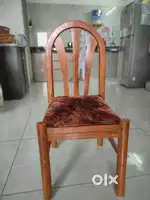 Dining table along with 4 chairs