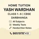 Home tution for class 1-6