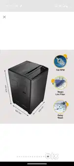 Display issue brand new washing machine