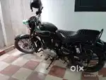 Good condition,royal enfield basic onix black