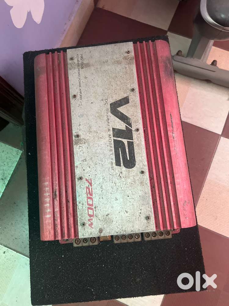 Car 4 channel amp + woofer