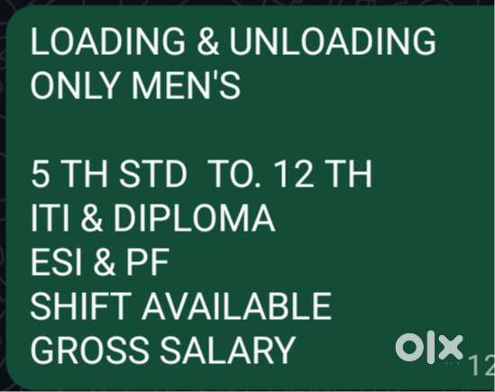 LOADING AND UNLOADING, OPERATOR