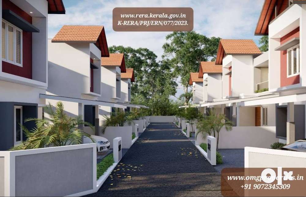 3 BHK CUSTOMIZED VILLA FOR SALE IN ANGAMALY!!