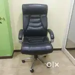 3 seater chrome plated chair with cushion