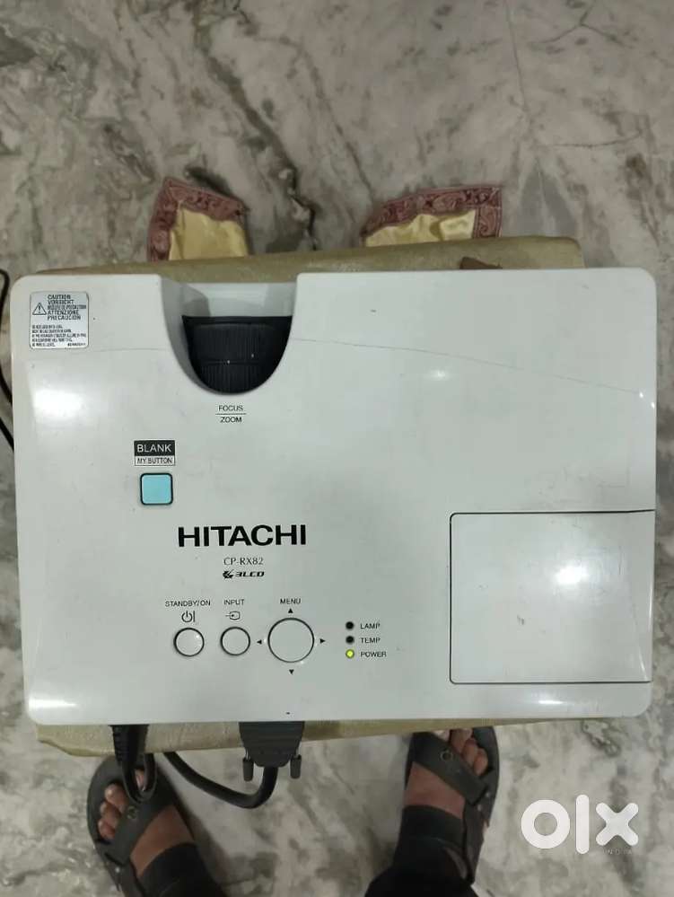 Projector with screen