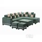 Super discount buy new sofa 8499, L size sofa 13990/-EMI on bajaj