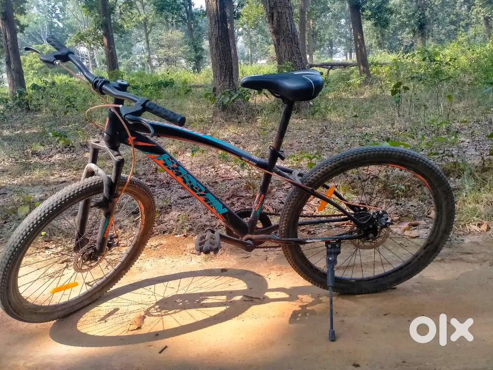 Double disc break cycle