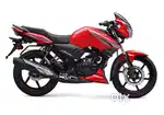 Apache Rtr 160 - 2013 Model. RedBlack