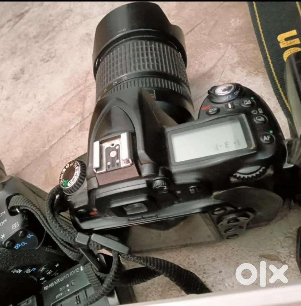 D90 photo camera AC90 video camera