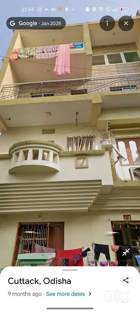 2bhk flat available @11,000 in Tarinigada Paradeep near Bank of India