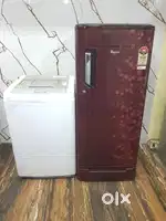 Whirlpool flower model refrigerator & lg turbodrum washing machine*/*