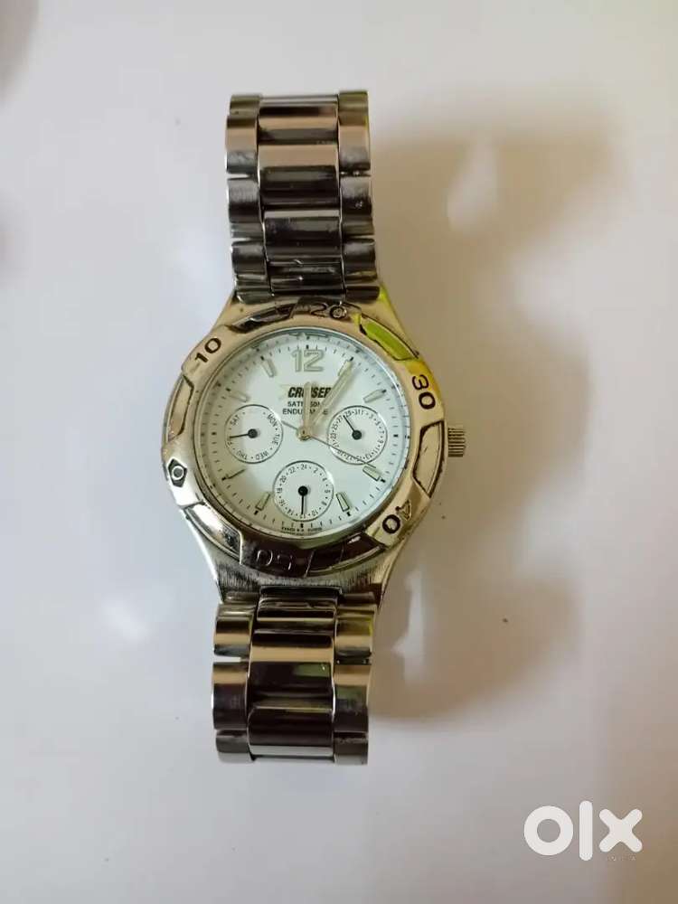 Sparingly used Cruiser Chronograph wrist watch with Rotating bassel.