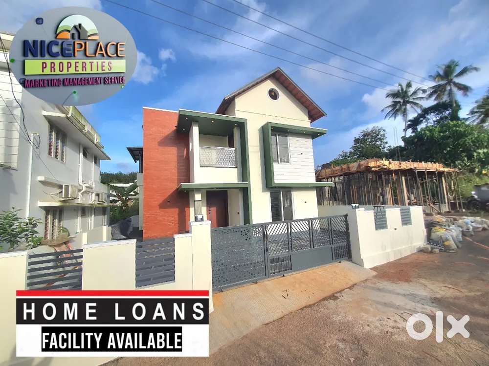 5 Cent's land 1750 sqft 4 bhk brand new house for sale ₹ 78 lakhs