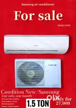 Samsung air conditioner (a.c)