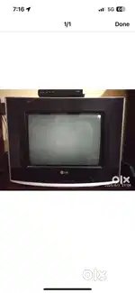 Old type TV