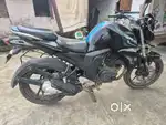 This is a Yamaha fazer modified to FZ V2