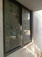 Aluminium powder coated window