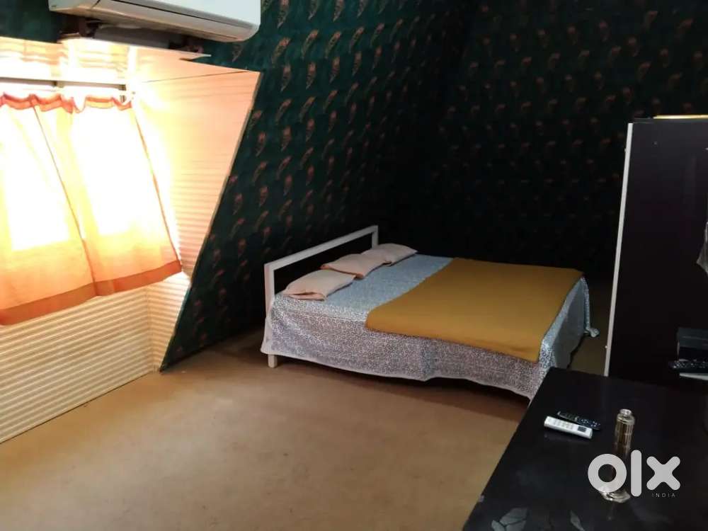 It's a Lavish 2 bhk semi furnished flat available for rent