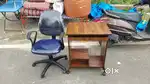 Brand new wooden study table and chair combo
