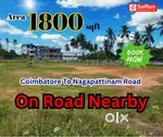 3600 sqft  near madhakottai perfect square plot in thanjavur