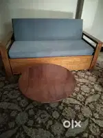 3 Seater convertible Sofa into bed . 2 months old. Excellent condition