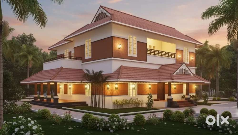 3BHK Nalukettu house for sale in Thrissur