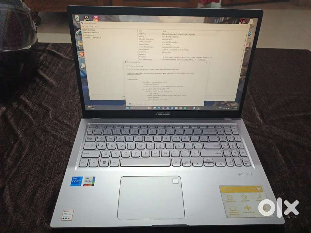 VivoBook ASUSLaptop X515EA_X515EA - i5 11th gen, 8 gb ram, 512 SSD