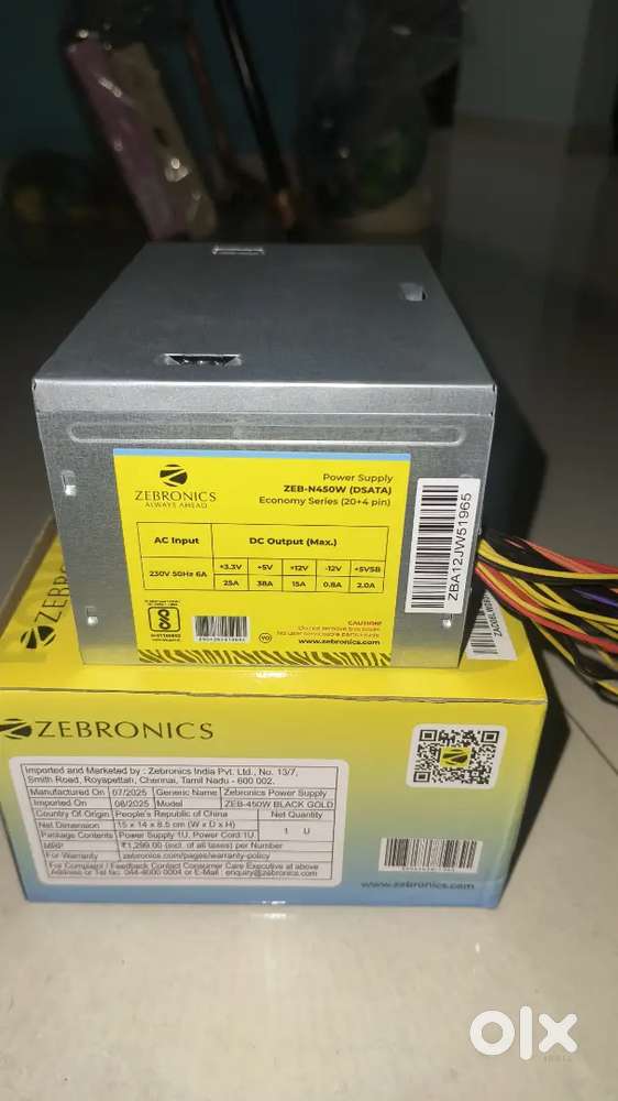 Zebronics 450w SMPS