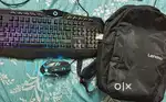 RGB Keyboard and Mouse with Good Quality Laptop Bag