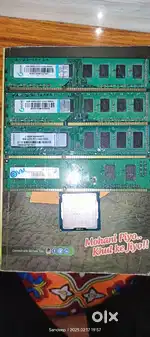 Ram and processor