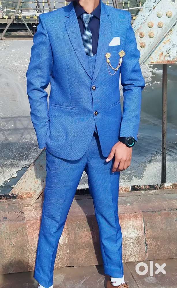 Coat pent blue colour
