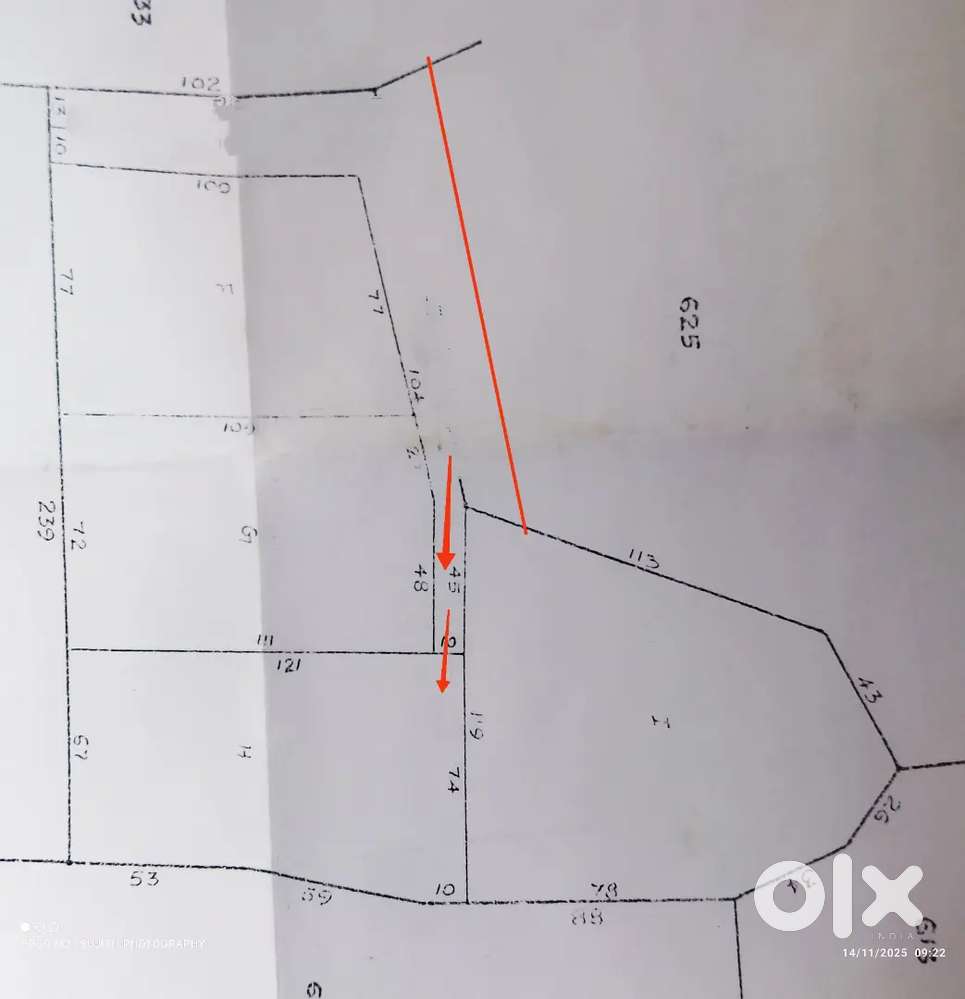 8.400 cent plot for sale at palluruthy