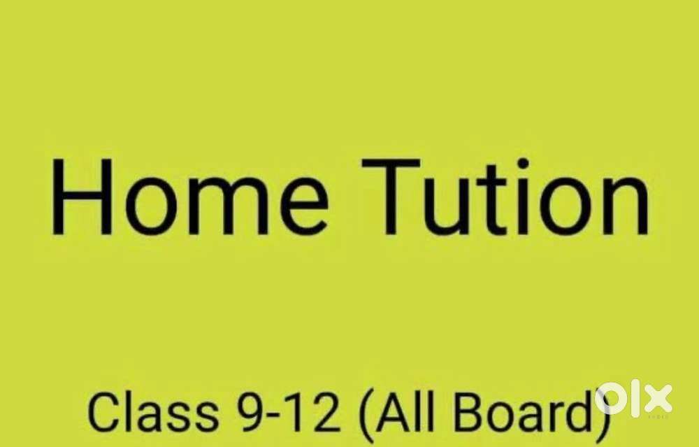 Tution for classes 9-12