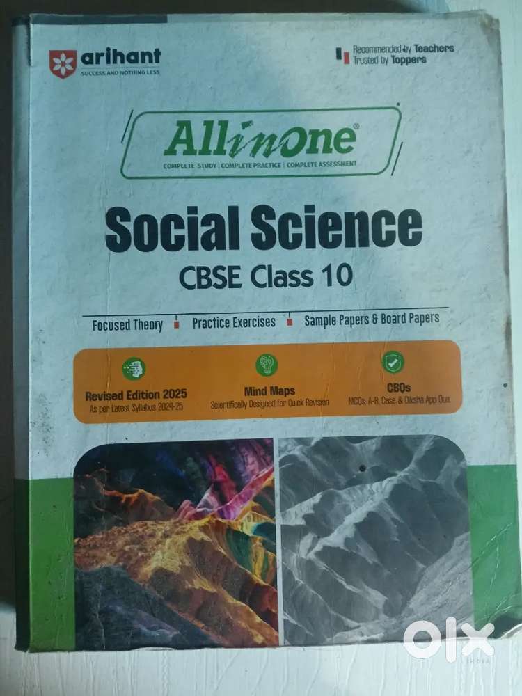 All in one social science book CBSE class 10th