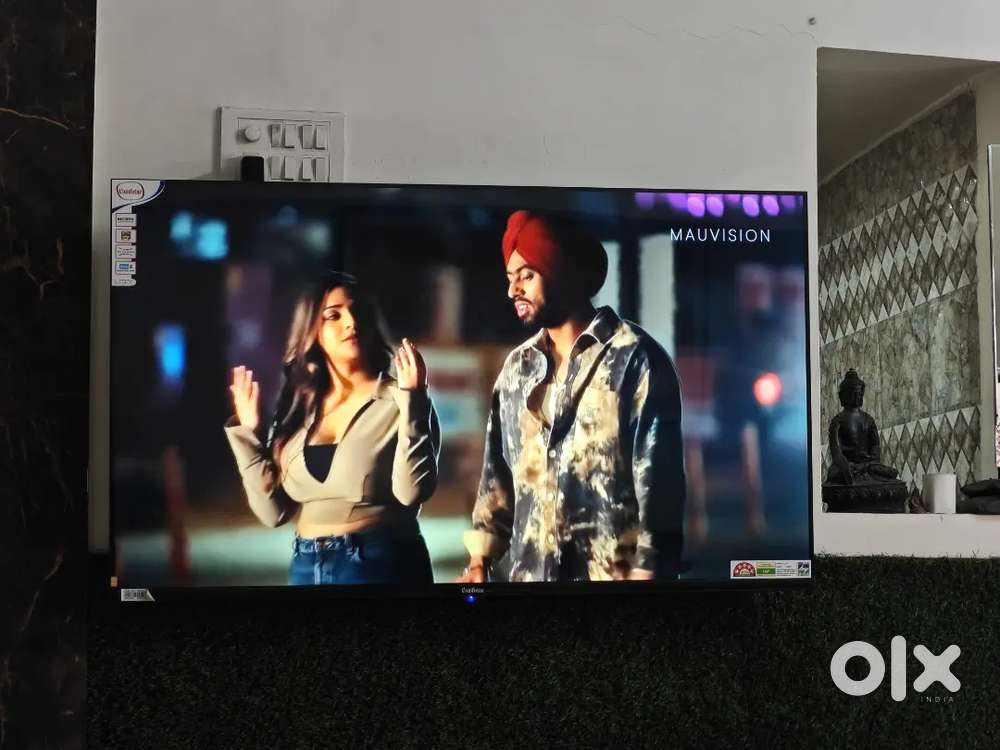 Brand new 43 led smart 4k tv with warranty installation available