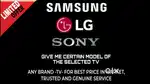 ALL TV BRANDS FOR WHOLE SALE PRICE