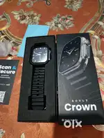 Boult crown smart watch black colour